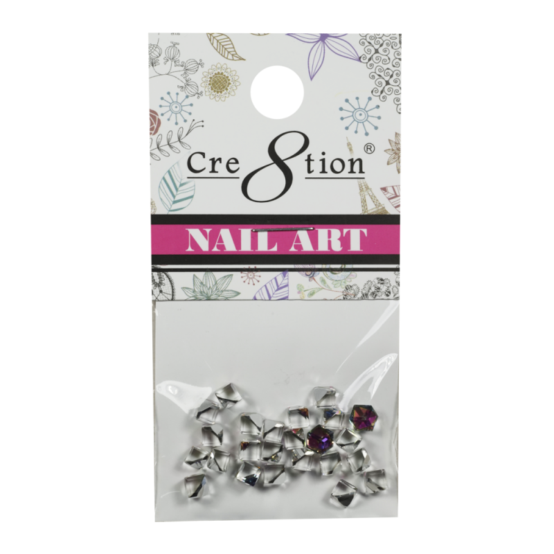 Cre8tion Nail Art Charms, Pink, D16 